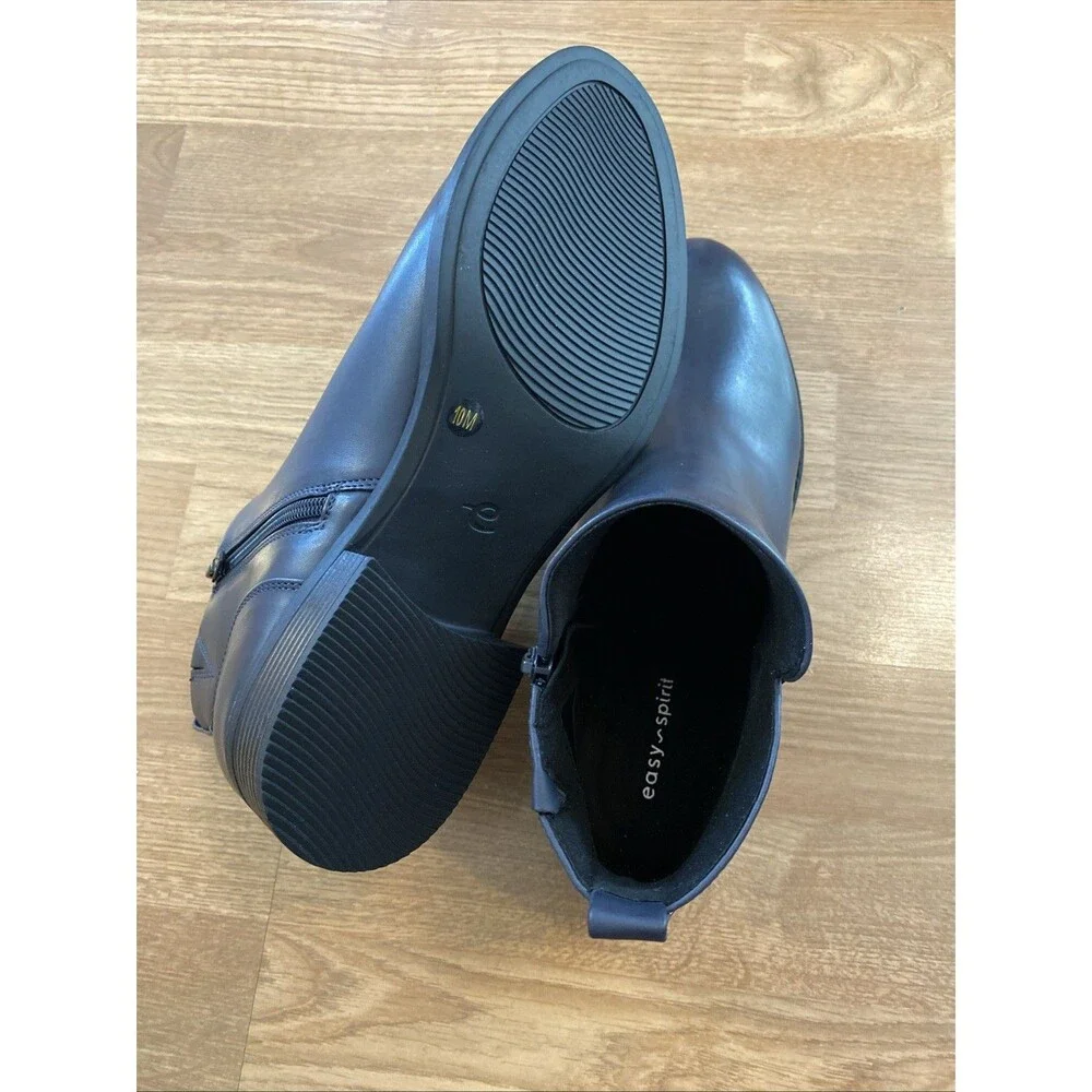 New Easy Spirit Womens Lorand Bootie Navy Size 10M NIB - Picture 13 of 16